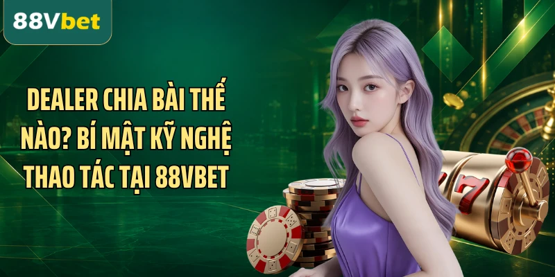 Dealer Chia Bài Thế Nào? Bí Mật Kỹ Nghệ Thao Tác Tại 88VBET