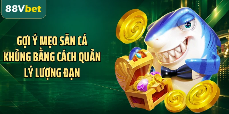 Gợi ý mẹo săn cá khủng bằng cách quản lý lượng đạn