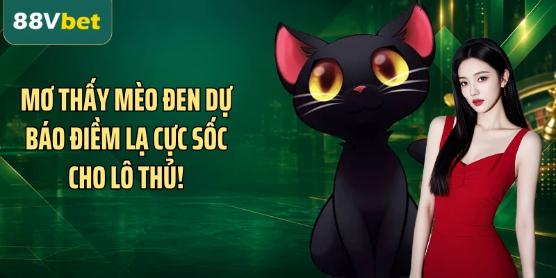 Mơ Thấy Mèo Đen Dự Báo Điềm Lạ Cực Sốc Cho Lô Thủ!