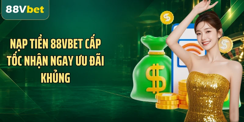 Nạp Tiền 88VBET Cấp Tốc Nhận Ngay Ưu Đãi Khủng